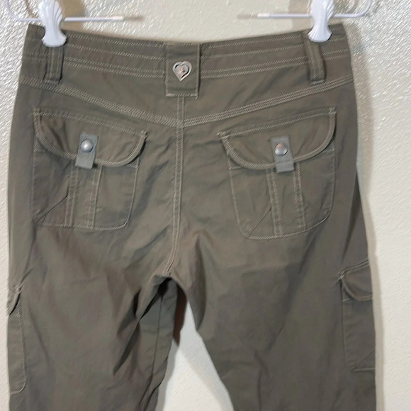 KUHL Legendary Pants Outdoor Hiking Gray Green Women's size 2 - Picture 6 of 7